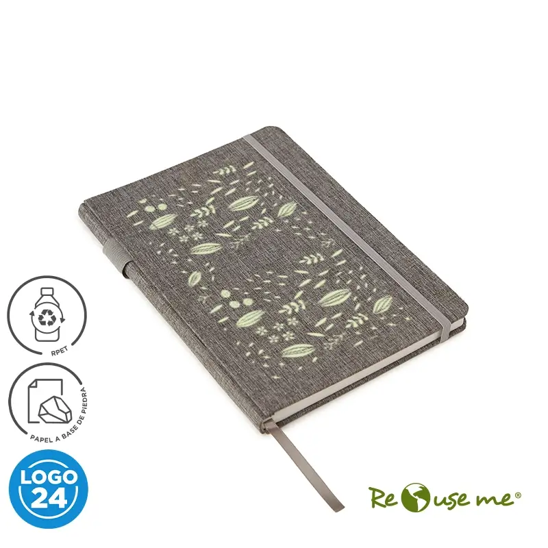 Cuadernos Ecológicos Corporativos Chile Cuadernos ecológicos bambú RPET papel reciclado personalizados logo empresa