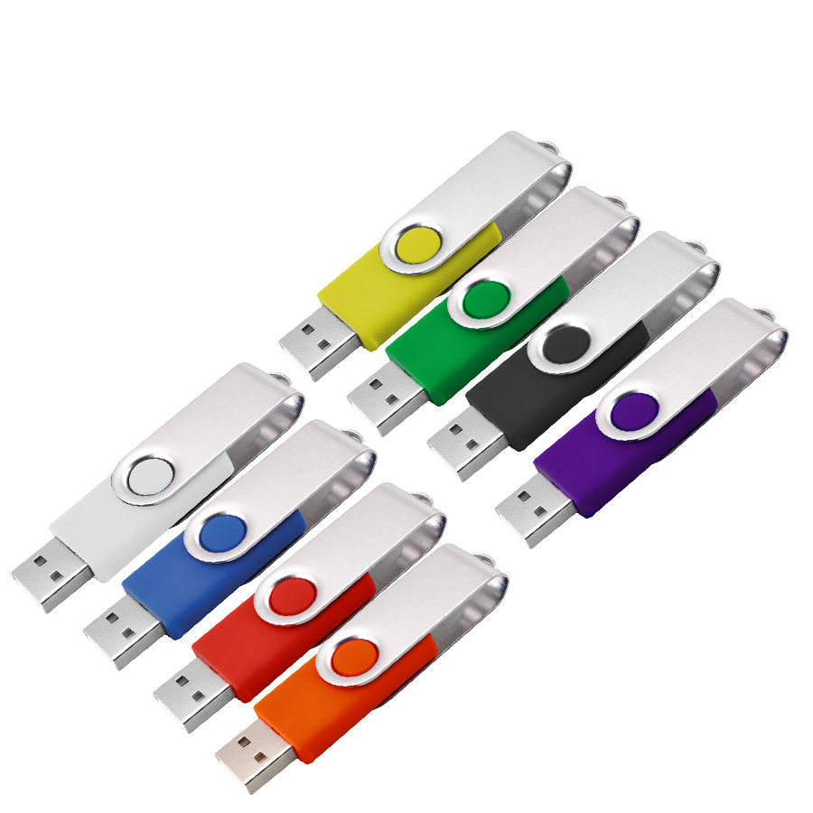 Usb Pendrive 16gb 16 GB carcasa metálica personalizado con logo empresa - Almacenamiento corporativo Chile