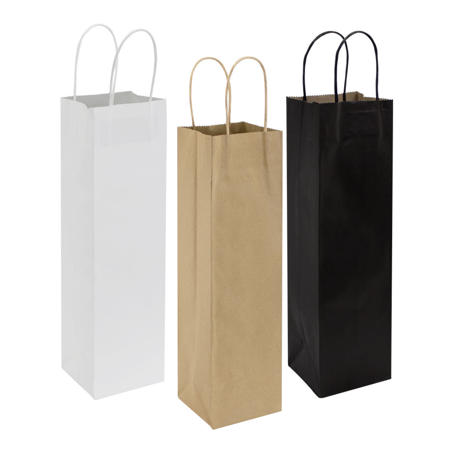 Bolsa De Papel 120g/M2 2 Kg Papel Kraft personalizado con logo empresa - Bolsas de Papel corporativo Chile