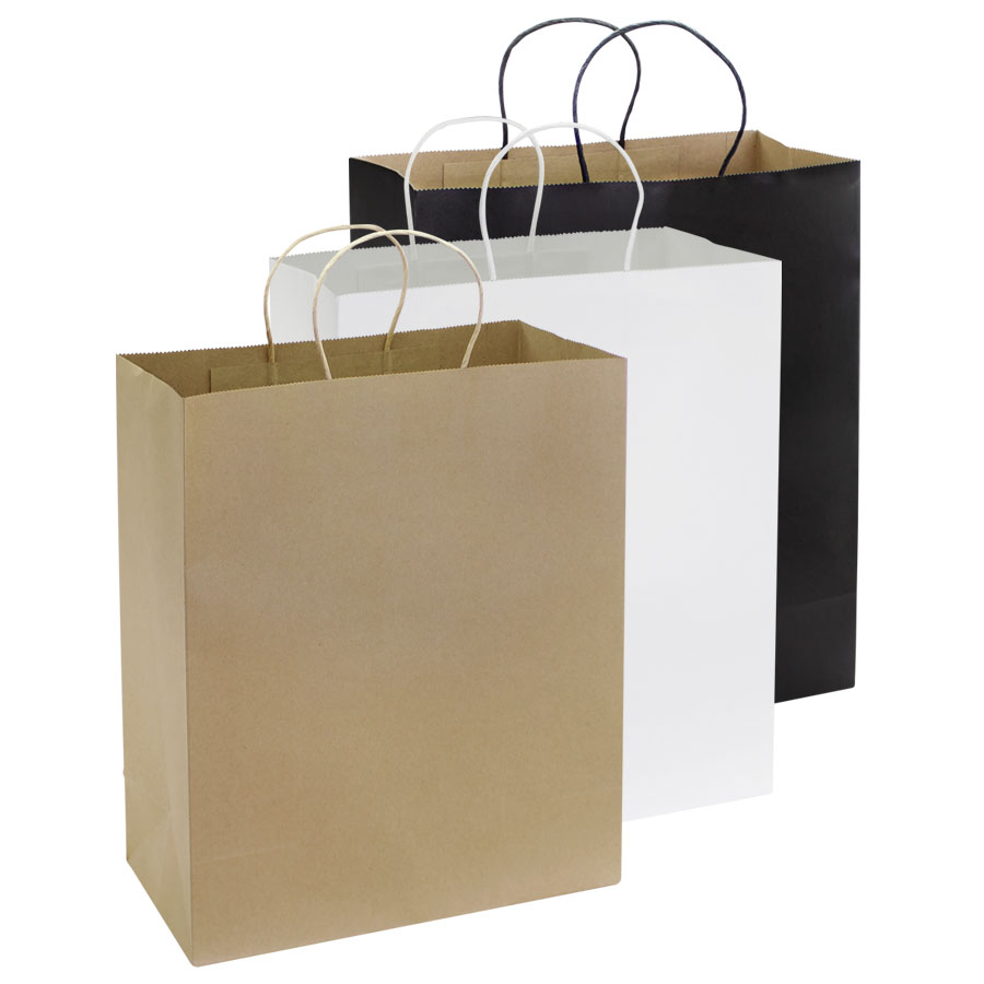 Bolsa De Papel 150g/M2 5 Kg papel kraft personalizado con logo empresa - Bolsas de Papel corporativo Chile