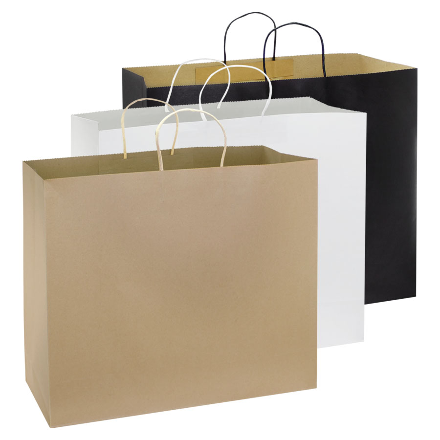 Bolsa De Papel 150g/M2 7 Kg papel kraft personalizado con logo empresa - Bolsas de Papel corporativo Chile
